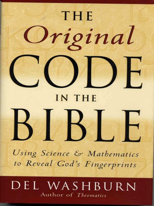 Title details for The Original Code in the Bible by Del Washburn - Available